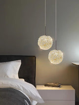 Applique Murale : Boule en Cristal avec Ampoule LED G9-LUMICONCEPT