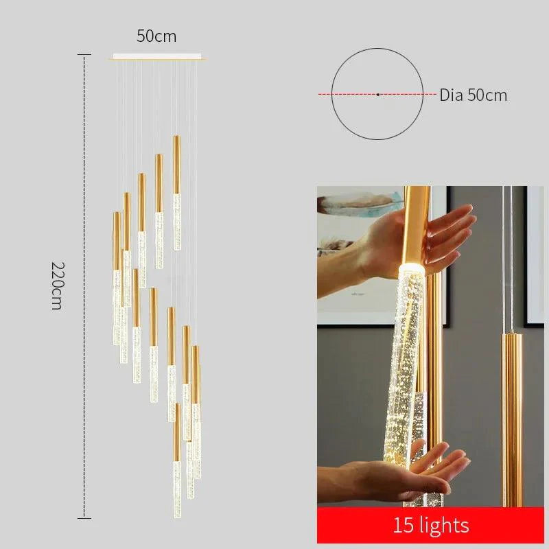 Applique Murale Élégante en Aluminium et Verre - Éclairage LED Doré-LUMICONCEPT