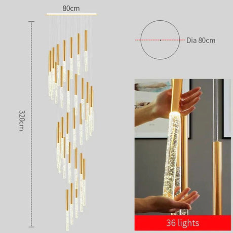 Applique Murale Élégante en Aluminium et Verre - Éclairage LED Doré-LUMICONCEPT