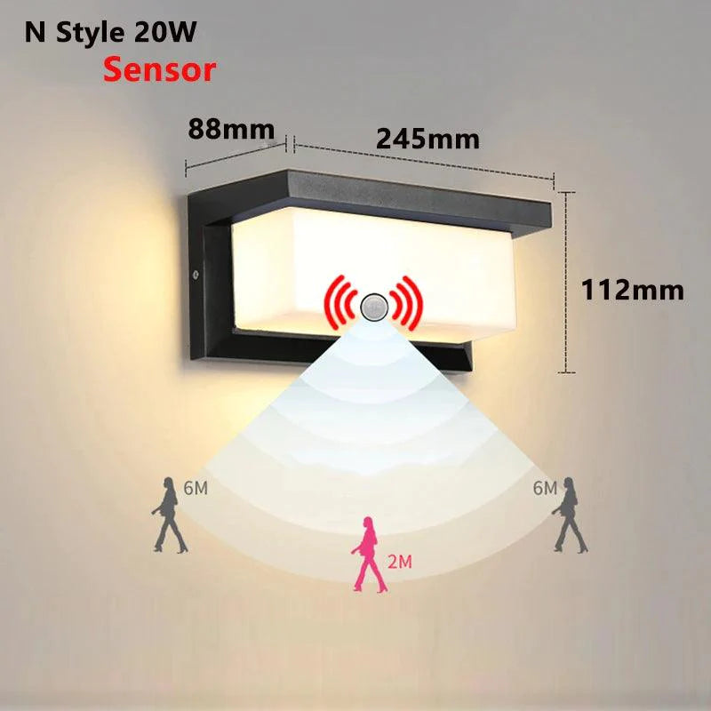 Applique Murale Extérieure - Élégance et Efficacité LED-LUMICONCEPT