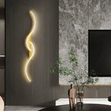 Applique Murale : LED Contemporaine à Design Ondulé Doux-LUMICONCEPT