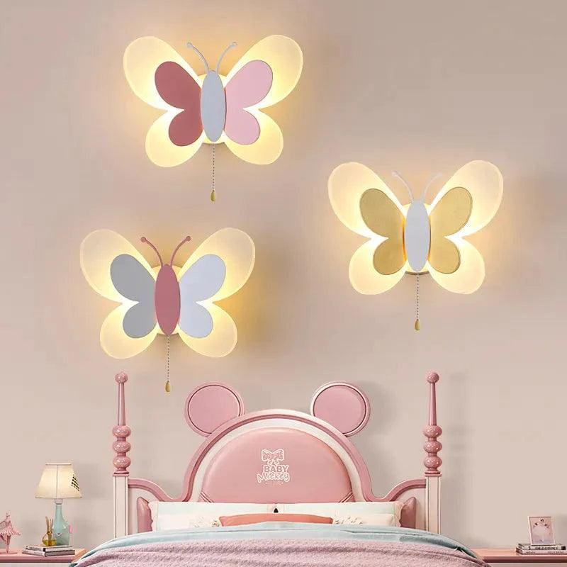 Applique Murale LED Enfant - Design Papillon Moderne-LUMICONCEPT