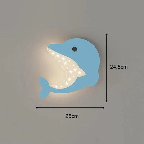 Applique Murale LED Enfant avec Options de Couleur Moderne-LUMICONCEPT