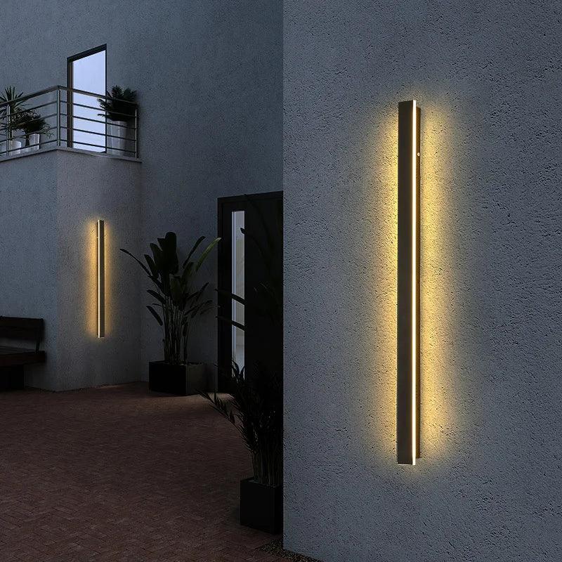 Applique Murale LED Solaire Extérieure – Éclairage Élégant et Personnalisable-LUMICONCEPT