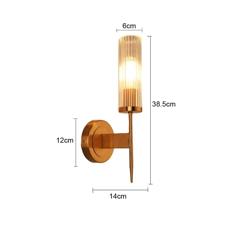 Applique Murale : Luminaire Nouveau Classique Doré ou Noir-LUMICONCEPT