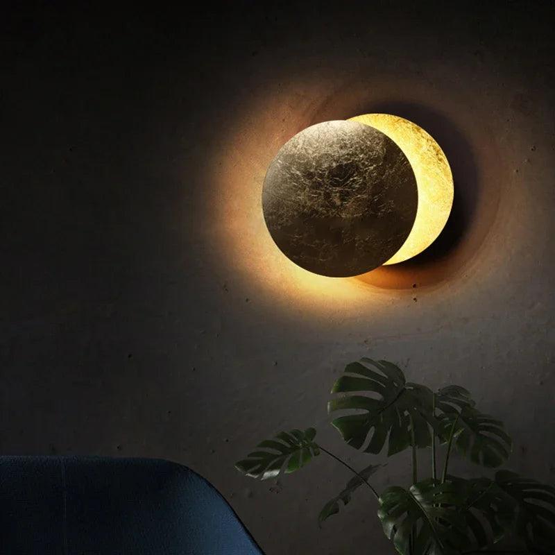 Applique Murale : Lune Pleine pour une Ambiance Mystique-LUMICONCEPT