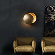 Applique Murale : Lune Pleine pour une Ambiance Mystique-LUMICONCEPT