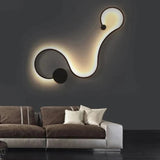 Applique Murale : Serpent Mural Effet Asymétrique et Design-LUMICONCEPT