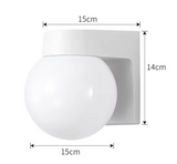 Applique Murale Extérieure - Éclairage Dimmable en 3 Couleurs