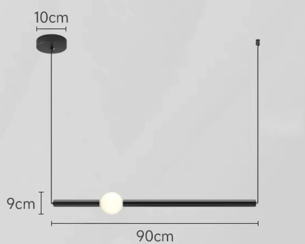 Découvrez notre Luminaire Suspendu en Fer et Verre avec Éclairage LED Moderne - Choix de Couleurs Élégantes.-LUMICONCEPT