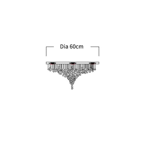 Élégance Cristalline Moderne avec Éclairage LED-LUMICONCEPT