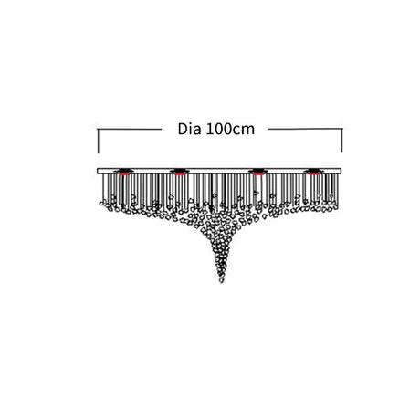 Élégance Cristalline Moderne avec Éclairage LED-LUMICONCEPT