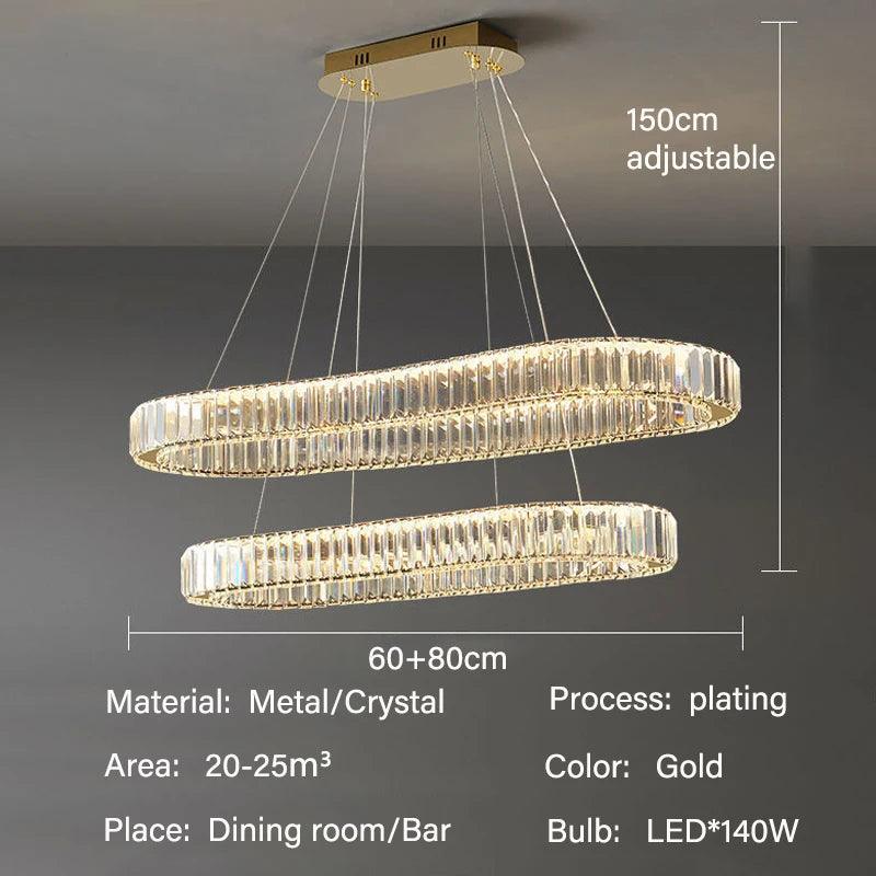 Élégante Applique Murale en Métal et Cristal avec Lumière Ajustable-LUMICONCEPT