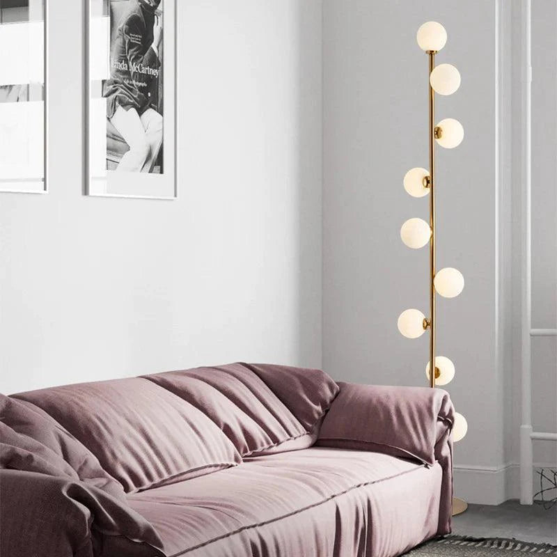 Lampadaire Design Élégant à Lumière Réglable avec Trois Températures de Couleur-LUMICONCEPT