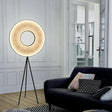 Lampadaire Design Élégant en Fer et Acrylique pour Ambiance Contemporaine-LUMICONCEPT