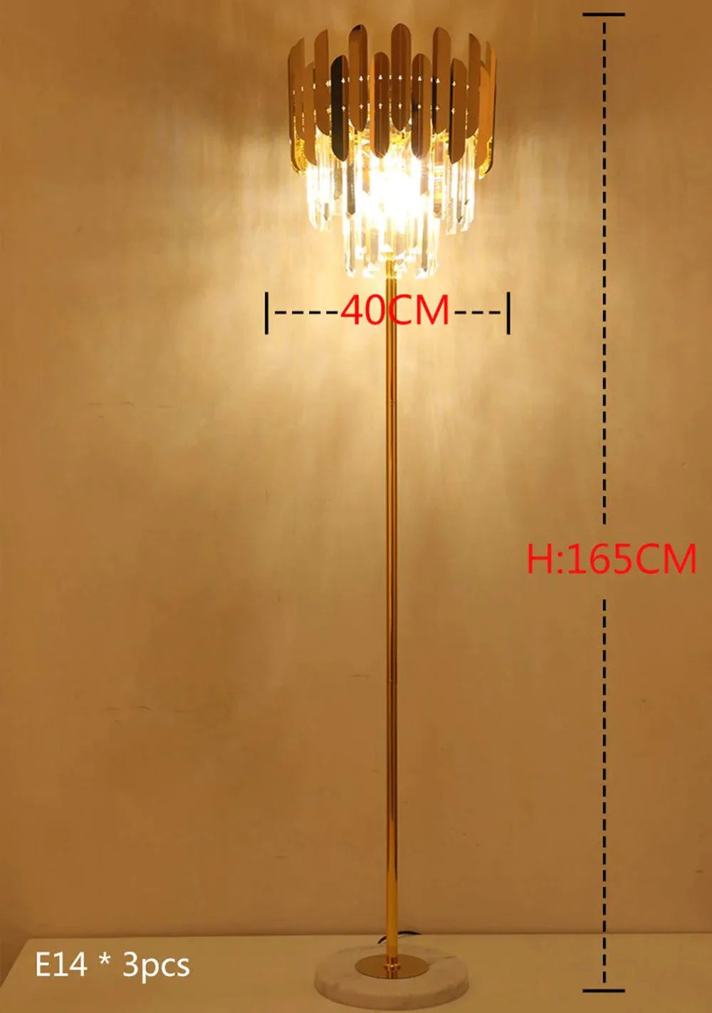 Lampadaire Design Moderne avec Lumière Chaude et Froide-LUMICONCEPT