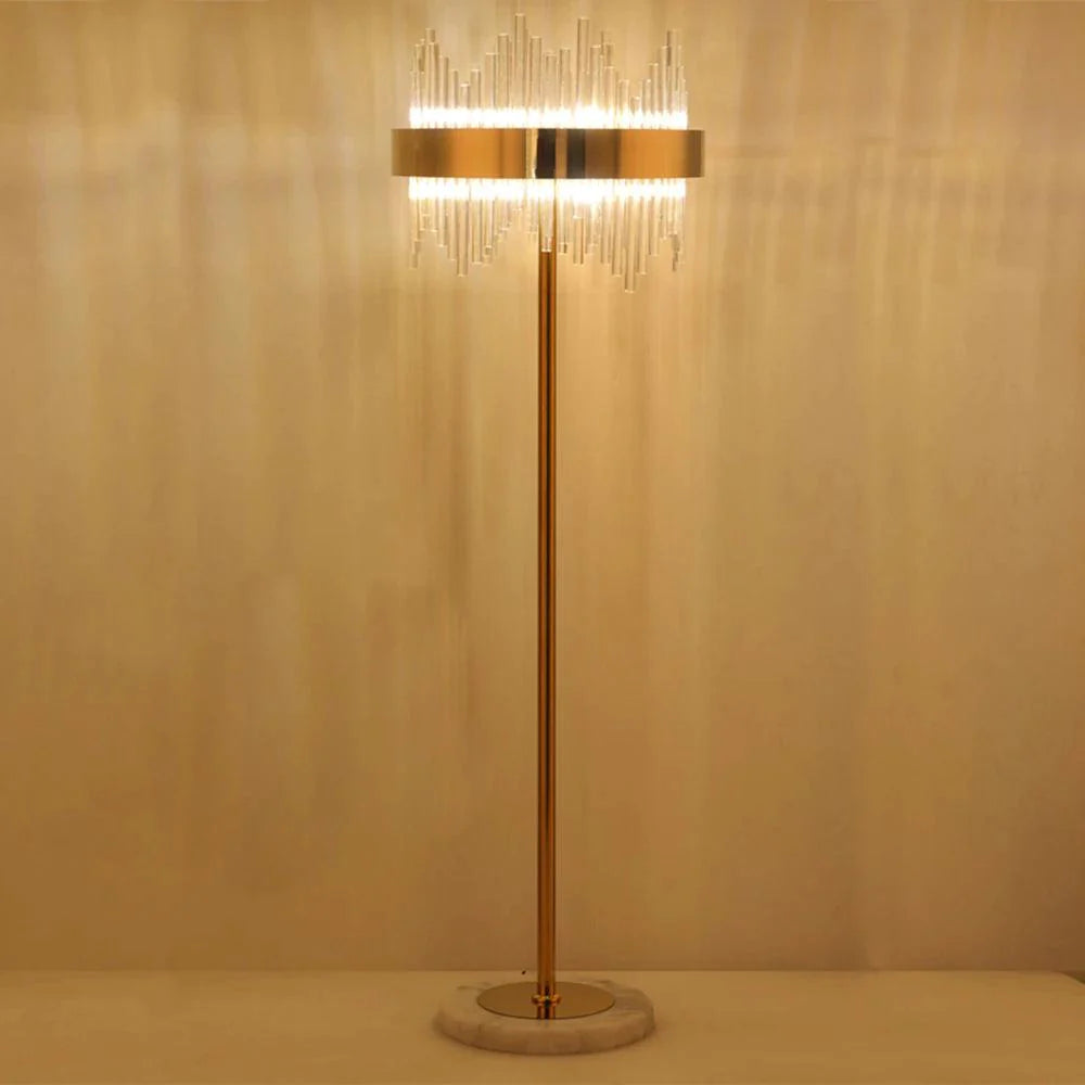 Lampadaire Design Moderne avec Lumière Chaude et Froide-LUMICONCEPT