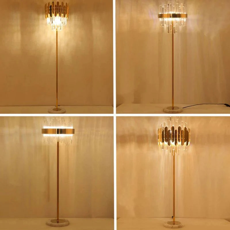 Lampadaire Design Moderne avec Lumière Chaude et Froide-LUMICONCEPT