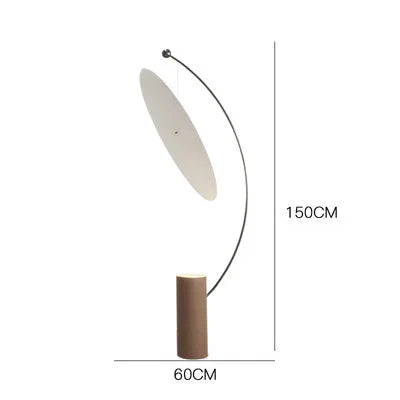 Lampadaire Flottant LED Design Art Déco pour Salon et Chambre à Coucher-LUMICONCEPT