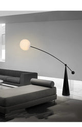 Lampadaire LED Design Nordique Moderne avec Télécommande et Luminosité Réglable-LUMICONCEPT