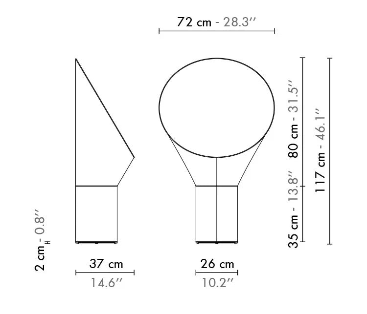 Lampadaire LED Minimaliste Design Art Déco - Éclairage Intérieur Luxe pour Chambre ou Hôtel-LUMICONCEPT