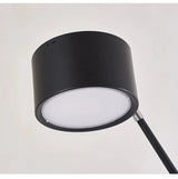 Lampadaire LED Minimaliste Noir avec Longue Perche pour Salon et Chambre-LUMICONCEPT