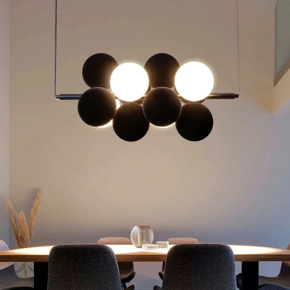 Lampadaire LED Moderne en Fer Noir pour Salon et Chambre à Coucher-LUMICONCEPT