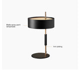 Lampadaire LED Moderne en Fer Noir pour Salon et Chambre à Coucher-LUMICONCEPT