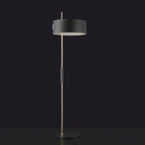 Lampadaire LED Moderne en Fer Noir pour Salon et Chambre à Coucher-LUMICONCEPT