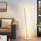 Lampadaire Nordique Géométrique pour un Éclairage Contemporain-LUMICONCEPT