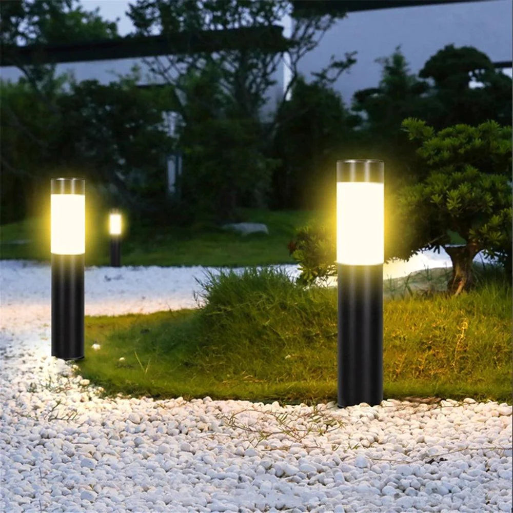 Lampadaire Solaire Étanche IP65 avec Batterie 600 mAh - Éclairage Écologique pour Jardin-LUMICONCEPT