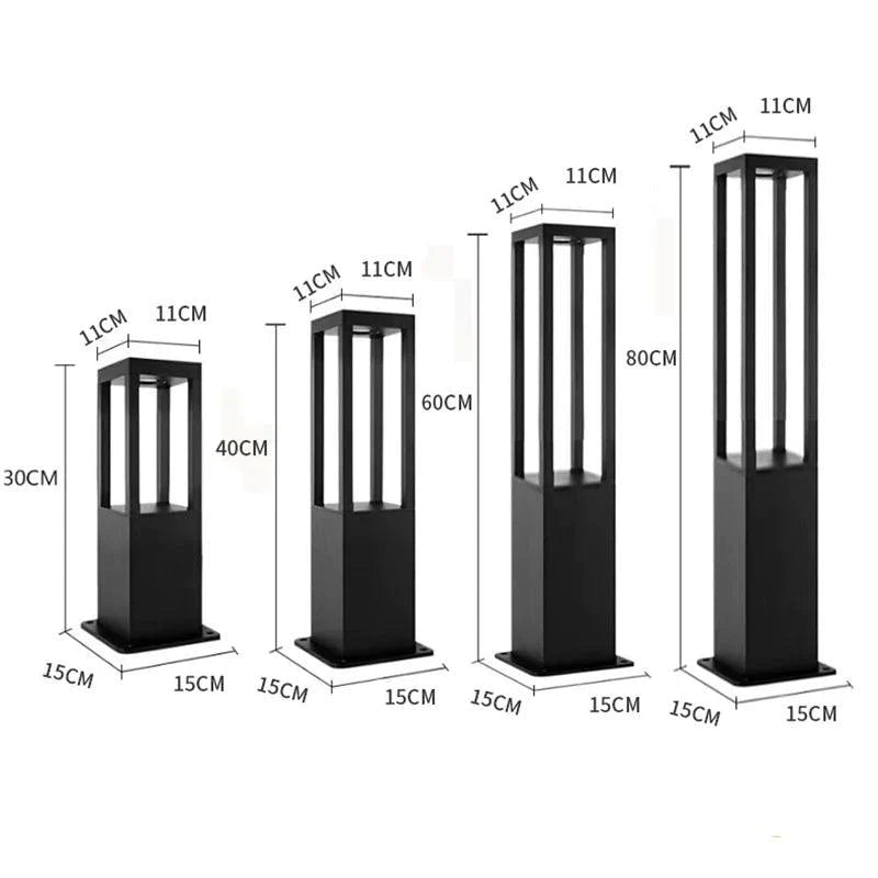 Lampadaire Solaire Moderne pour Jardin et Paysages-LUMICONCEPT