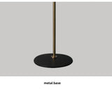 Lampadaire Vertical en Métal Noir Minimaliste pour Lecture et Bureau-LUMICONCEPT