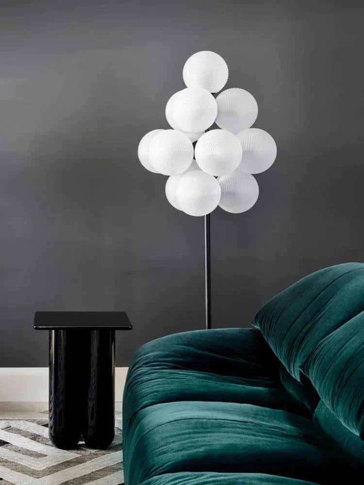 Lampadaire au Design Élégant avec Lumière Chaude et Blanche-LUMICONCEPT