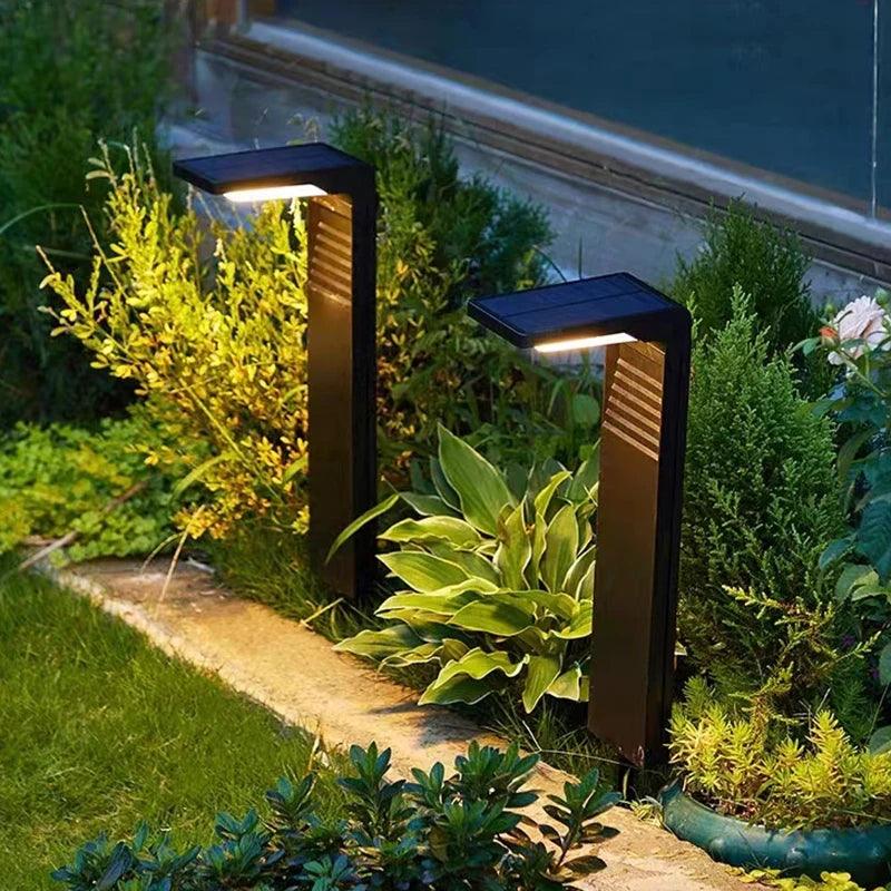 Lampadaire de Jardin Moderne avec Éclairage LED - Élégance et Fonctionnalité pour Extérieurs-LUMICONCEPT