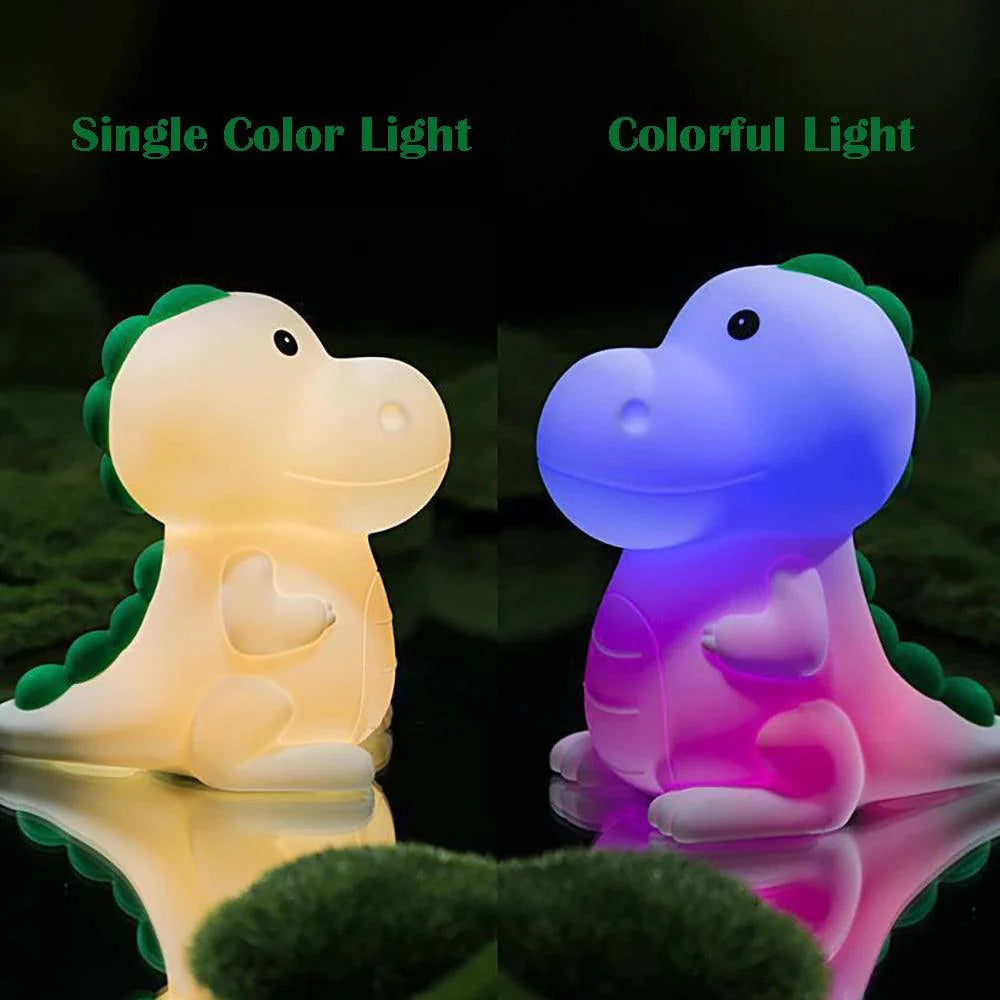 Lampe DINOSAURE Enfant en Silicone LED-LUMICONCEPT