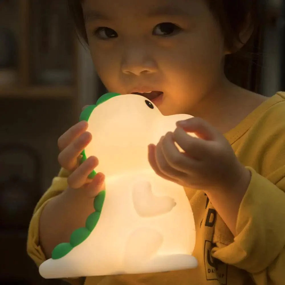 Lampe DINOSAURE Enfant en Silicone LED-LUMICONCEPT