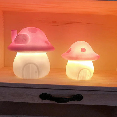 Lampe Enfant Champignon - Élégance Contemporaine pour une Ambiance Apaisante-LUMICONCEPT