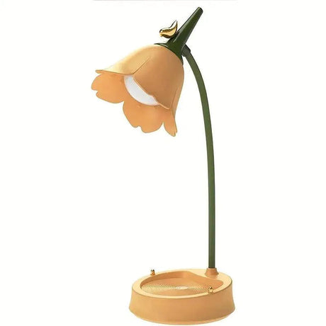 Lampe Enfant Fleur - 15x12,5x39 cm, Multicolore, Gradation 3 vitesses-LUMICONCEPT