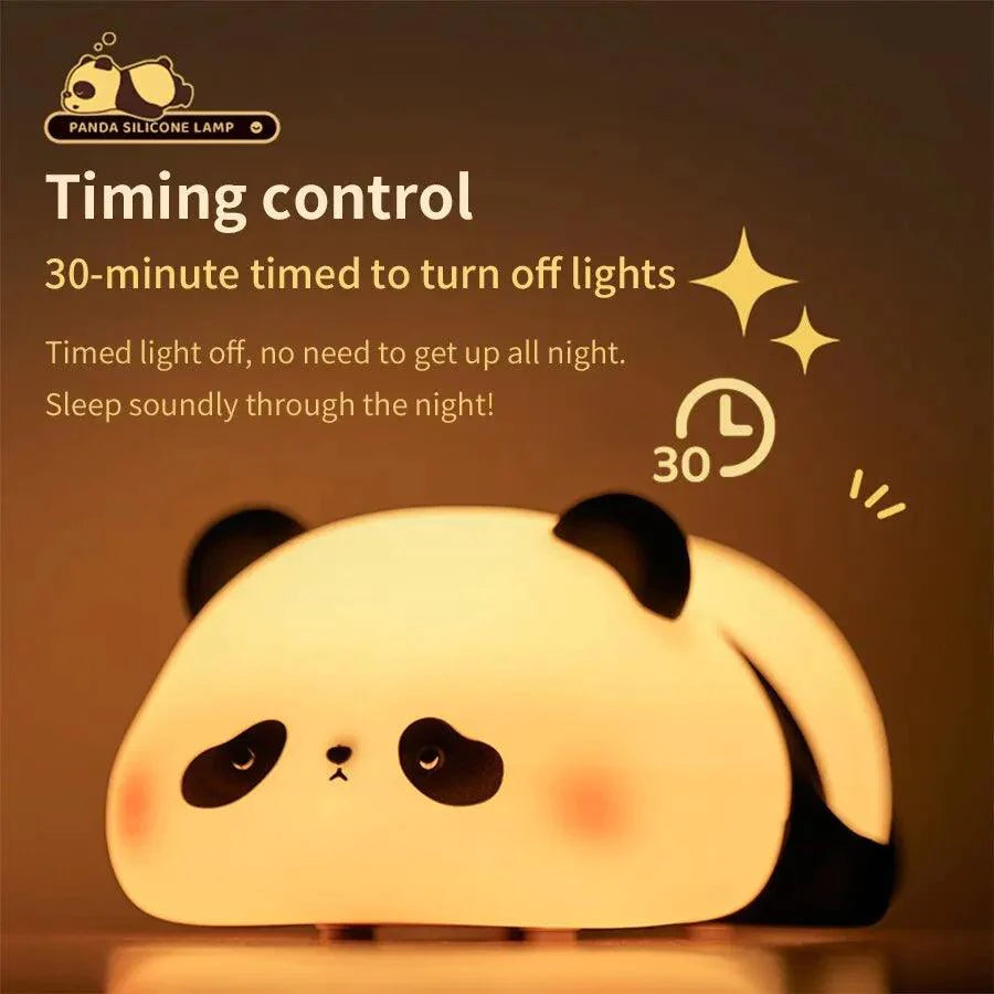 Lampe Enfant Panda Flexible avec Batterie Rechargeable-LUMICONCEPT