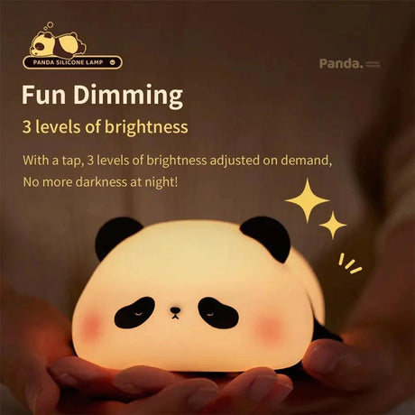 Lampe Enfant Panda Flexible avec Batterie Rechargeable-LUMICONCEPT