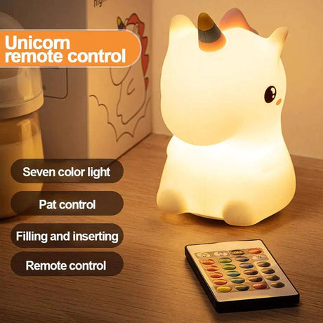 Lampe Licorne Enfant : Illuminez avec Magie et Élégance-LUMICONCEPT