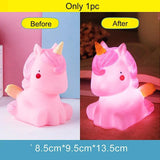 Lampe Licorne Enfant en Silicone - Décoration Magique pour Fêtes et Intérieur-LUMICONCEPT