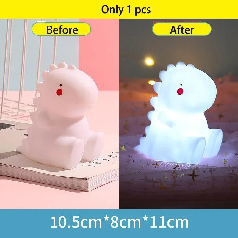 Lampe Licorne Enfant en Silicone - Décoration Magique pour Fêtes et Intérieur-LUMICONCEPT