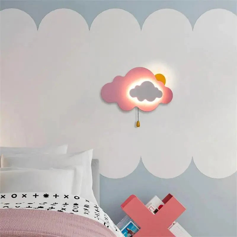 Lampe Nuage Enfant - Éclairage Romantique et Élégant-LUMICONCEPT