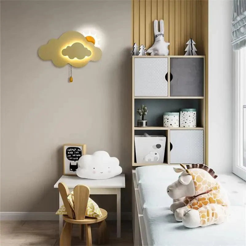 Lampe Nuage Enfant - Éclairage Romantique et Élégant-LUMICONCEPT