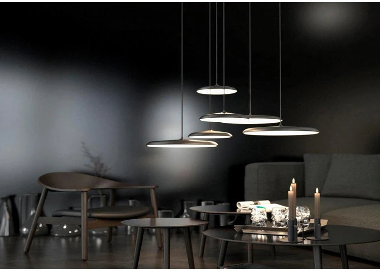 Lampe Suspendue LED au Design Nordique pour une Ambiance Élégante en Cuisine ou Salle à Manger-LUMICONCEPT