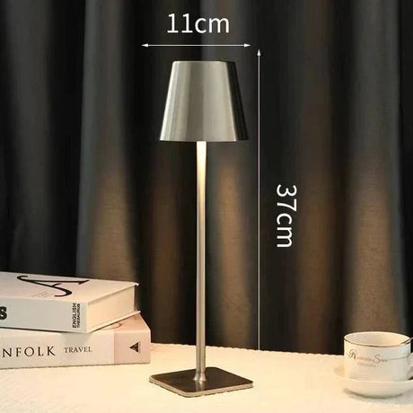 Lampe de Bureau Rechargeable Élégante et Tactile V-LUMICONCEPT