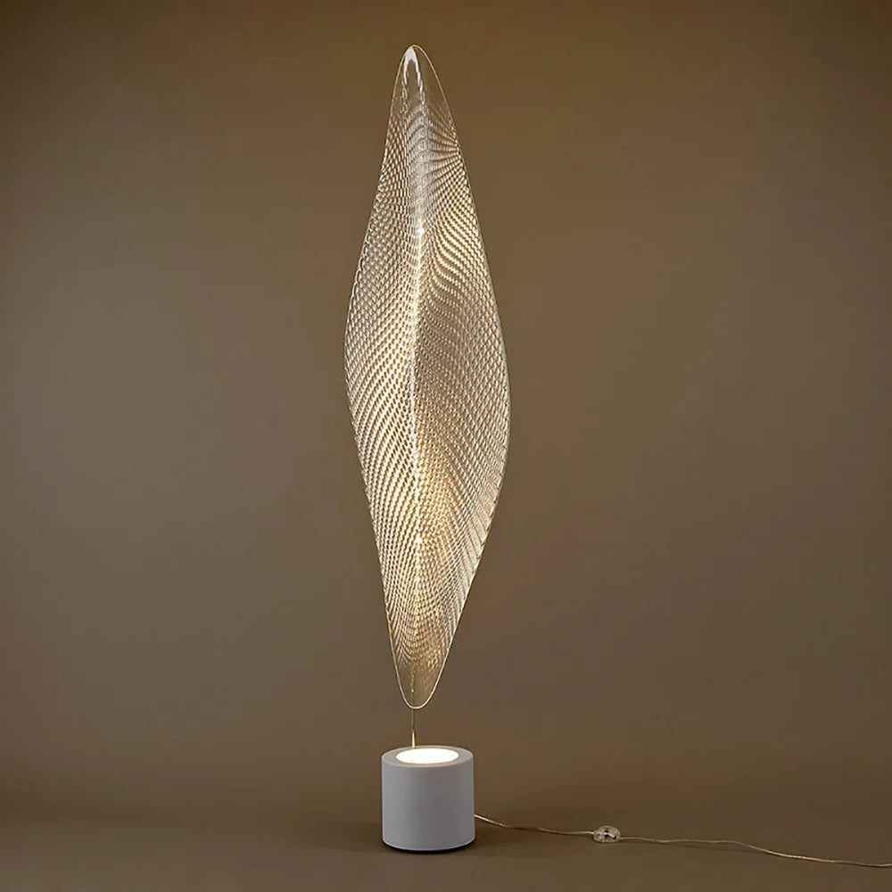 Lampe de Sol Artistique en Acier Poli au Design Moderne et Créatif pour Décoration Intérieure-LUMICONCEPT