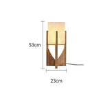 Lampe de Table en Bois Massif au Design Nordique-LUMICONCEPT